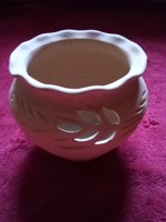 Broken ceramic bowl