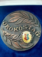 Csepel s.C. 1912 Bronze commemorative plaque in its own box