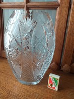 Crystal vase 26 cm