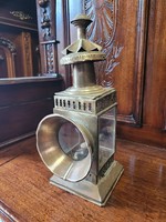 Antique copper sailor lamp