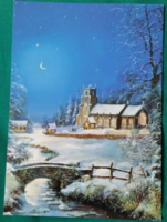 Openable Christmas card - postal clean