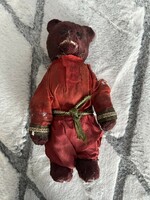 Old teddy bear figure