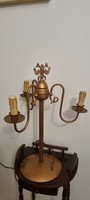 Antique Austro-Hungarian double-headed eagle 3-prong candle holder 62 cm