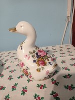 A beautiful English porcelain duck
