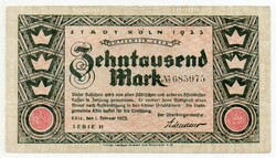 Németország 10 000 német Márka, szép, szükségpénz