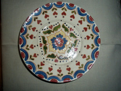 Mucsi Ferenc Kunszentmárton folk ceramic plate - art&decoration