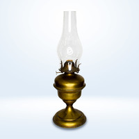 Marque deposee antique table kerosene lamp