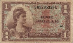1 dollár 1954 USA Military katonai