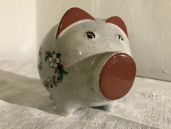 Retro ceramic piggy bank. Frank vintage piggy bank