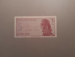 Indonézia-5 Sen 1964 UNC