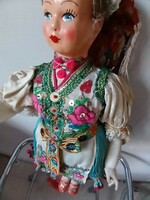 Old doll in Nógrád folk costume