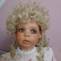 Large porcelain doll