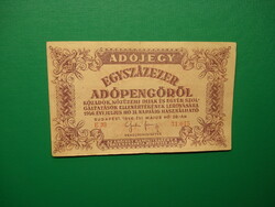 100000 adópengő 1946    AP