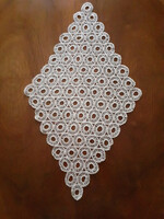 Crochet tablecloth. 50 X 30 cm
