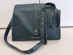 Gabo lucky new designer genuine leather shoulder bag - petrol green