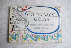 Bácsi Gólya, Mária Stork Kresz, János Kas Móra Leporello fairy tale book