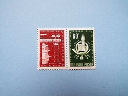 (Z) 1958. Prague Conference of Postal Ministers** - (cat.: 300.-) - Connected pair