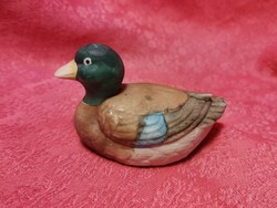 Ceramic wild duck, miniature