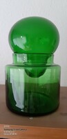 Antik gyógyszertári üveg - nagyméretű színes patika üveg