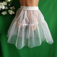 Wedding asz57 - white ruffled children's petticoat (for adults too!)