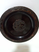 Folk wooden bowl