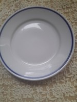 Zsolnay blue striped plate 24 cm