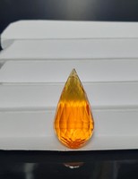 Citrin Inga Csepp Formára Csiszolva - Certifikációval