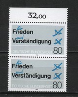 Összefüggések 0361  (Bundes ) Mi 1231 postatiszta     2,80 Euró