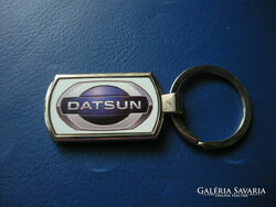 Datsun metal keychain