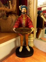 New! Mr. Renaissance in period clothes, holding a tray 26 cm