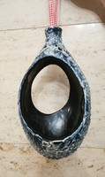 Retro függőkaspó, kaspó, váza, 28 cm