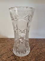 1 db csodálatos Cseh kristály váza 20cm magas hibátlan