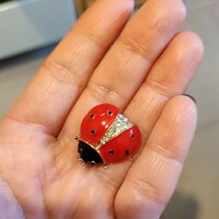 New ladybug enamel metal pin