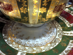 Mz Austria - 1890's - wonderful and huge tea cup and saucer - art&decoration