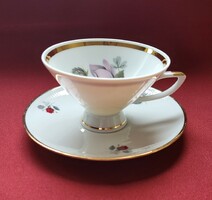Winterling Röslau Bavaria German porcelain coffee tea set cup saucer with flower pattern