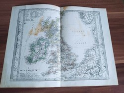 Stieler's School Atlas of the British Isles (1878)