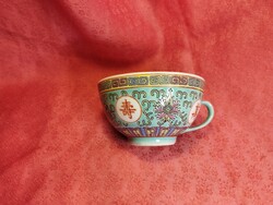 Famille - jaune, Chinese porcelain coffee cup