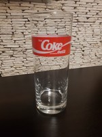German coca cola glass, advertising, drinking glass, 0.5 L