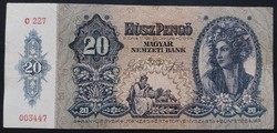 20 Pengő 1941, f+, low serial number