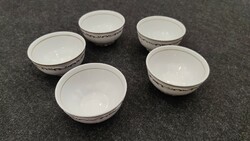 Zsolnay porcelán tálkák / egyedi megrendelésre készült darabok, Gellért Szálló.
