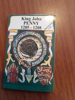 England king john penny 1205-1208 (souvenir - reproduction coin)
