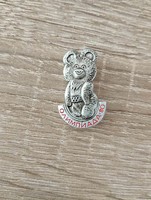 Misa teddy bear badge, in good condition