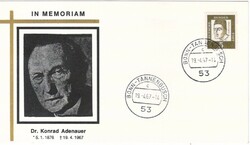 Commemorative stamp 0007 (bundes) mi 347 y 0.50 euro