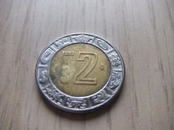 2 Pesos 1997 Mexico