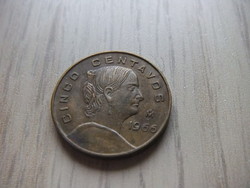 5 Centavos 1966  Mexikó