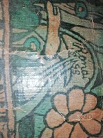 Rippl Rónai József Antik másolat a képeken látható állapotban 85 cm x 46 cm