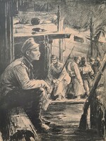 Ék (Leicht) Sándor [Alex Keil] - 1917 - A lövészárokban