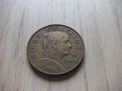 5 Centavos 1969 Mexico