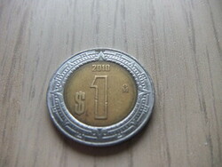 1 Peso 2010 Mexico