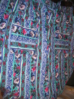 Charming floral ruffled pocket apron
